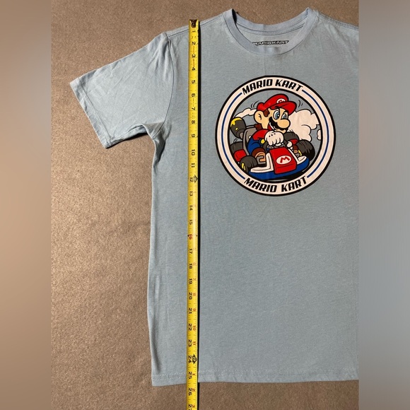 Mario Kart Women’s T-Shirt Blue Size XL (14/16) - Picture 4 of 6